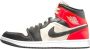 Jordan Wmns Air 1 Mid Se Lt Orewood Brn Newsprint Bright Crimson Schoenmaat 36 1 2 Sneakers DQ6078 100 - Thumbnail 2