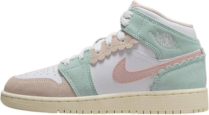 Jordan Air 1 Mid SE Kinderschoenen Wit