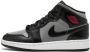 Jordan Air 1 Mid Schwarz Gym Rot Particle Grau Weiss Schoenmaat 42 1 2 Sneakers 554724 096 - Thumbnail 2