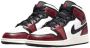 Jordan Mid Sneakers Zwart Unisex - Thumbnail 1