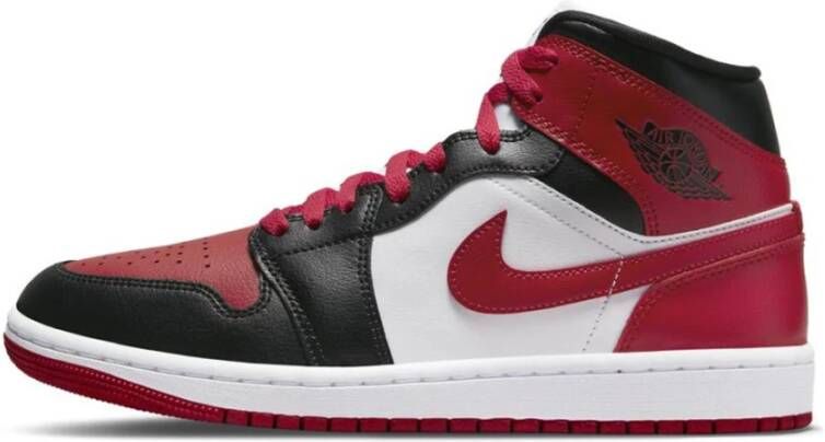 Jordan Wmns Air 1 Mid Black Gym Red White Schoenmaat 37 1 2 Sneakers BQ6472 079