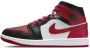 Jordan Wmns Air 1 Mid Black Gym Red White Schoenmaat 37 1 2 Sneakers BQ6472 079 - Thumbnail 1