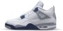 Jordan Retro Wit Middernacht Marineblauw Sneakers White - Thumbnail 1