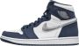 Jordan Midnight Navy Retro High Sneakers Blue Heren - Thumbnail 4