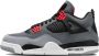 Jordan 4 Retro basisschool Schoenen Grey Leer - Thumbnail 1