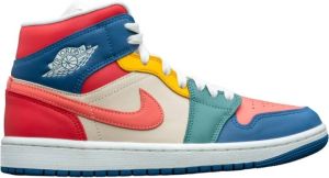 Nike 1 Mid Multi Color (2022) (W) Rood Heren