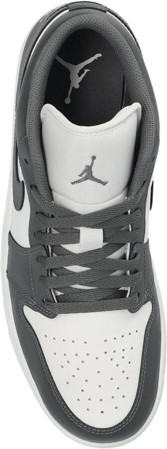 Jordan 1 Low Heren Schoenen Grijs Maat: 47.5 Leer Foot Locker - Foto 2