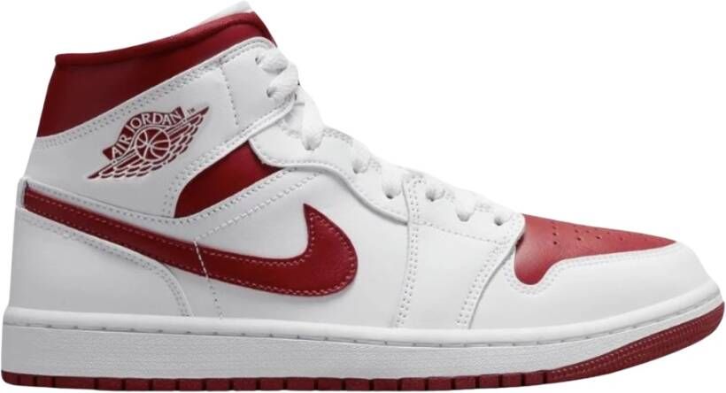 Jordan 1 Retro Heren Schoenen Wit Maat: 42.5 Leer Foot Locker