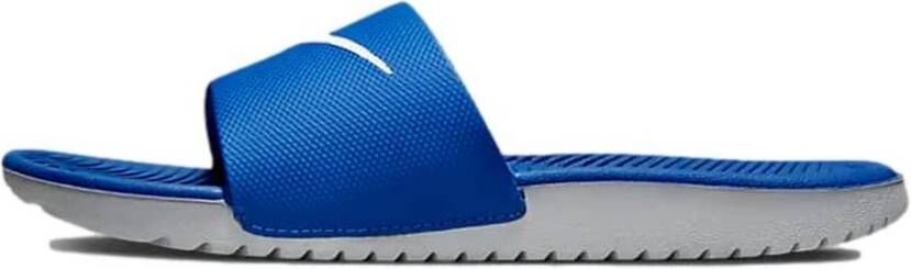 Nike "Synthetische Sliders voor Vrouwen" Blauw Dames