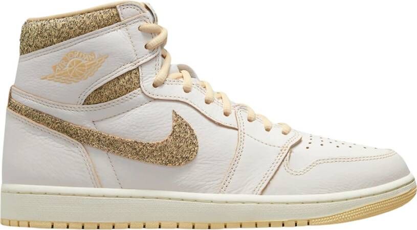 Jordan Air 1 Retro Hi Og Craft Sail Pale Vanilla-Black