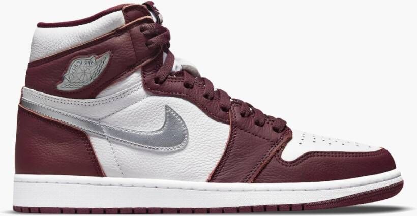 Jordan Bordeaux Hoge Top Sneakers Mannen Multicolor Heren