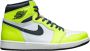 Jordan Air 1 Retro High Og Volt Black Sail Schoenmaat 40 1 2 Sneakers 555088 702 - Thumbnail 2