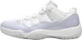 Jordan Wmns Air 11 Retro Low White Pure Violet White Schoenmaat 44 1 2 Sneakers AH7860 101 - Thumbnail 2