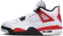 Jordan Rode Cement Retro 4 Klassieke en stijlvolle sneakers Rood Dames - Thumbnail 3