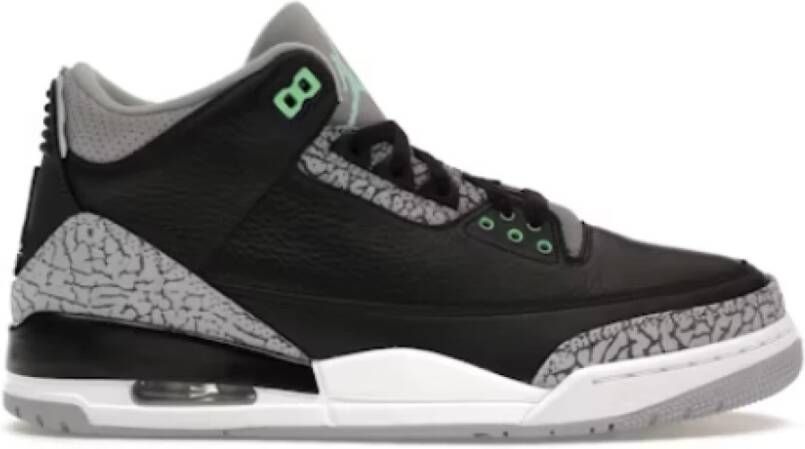 Jordan Retro Green Glow Sneakers