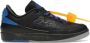 Jordan Retro Low Off-White Zwart Blauw Sneaker Zwart Heren - Thumbnail 1