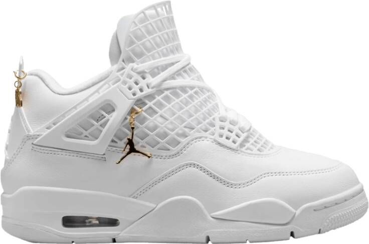 Nike Hoge Sneakers Jordan 4 Retro Net White ( 's)