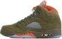 Jordan Retro Olive Sneakers Stijl Must-Have - Thumbnail 2