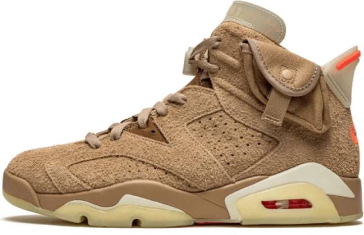 Jordan Retro Travis Scott British Khaki Sneakers