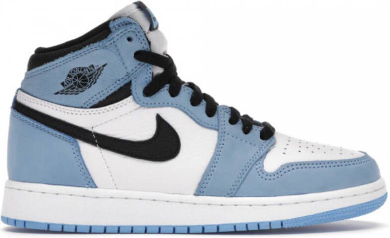 jordans wit met blauw