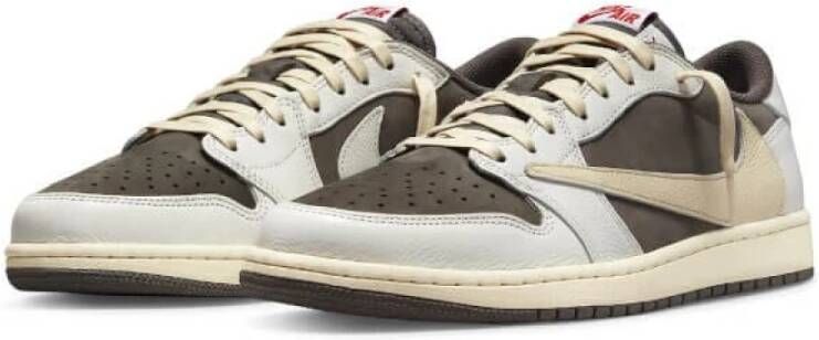 Nike Air Jordan 1 Retro Low en SP Travis Scott Reverse Mocha Bruin Heren