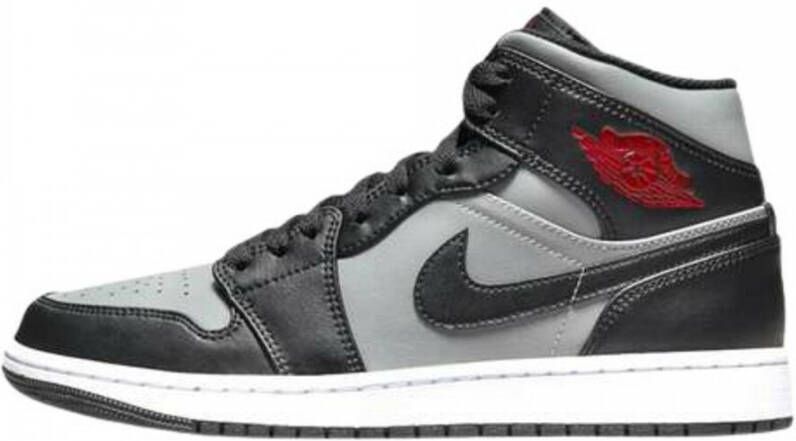 Jordan Sneakers 1 Mid Shadow Zwart Heren - Schoenen.nl