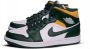 Jordan 1 Mid Schoenen Green Leer Synthetisch - Thumbnail 6
