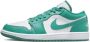 Jordan Wmns Air 1 Low White New Emerald White Schoenmaat 36 1 2 Sneakers DC0774 132 - Thumbnail 1