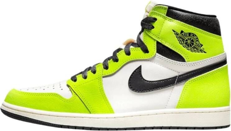 Nike "Visionary Sneakers Wit Zwart" Geel Heren