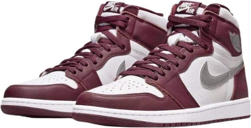 Jordan Bordeaux Hoge Top Sneakers Mannen Multicolor Heren