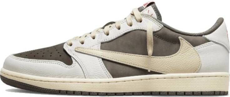 Nike Air Jordan 1 Retro Low en SP Travis Scott Reverse Mocha Bruin Heren