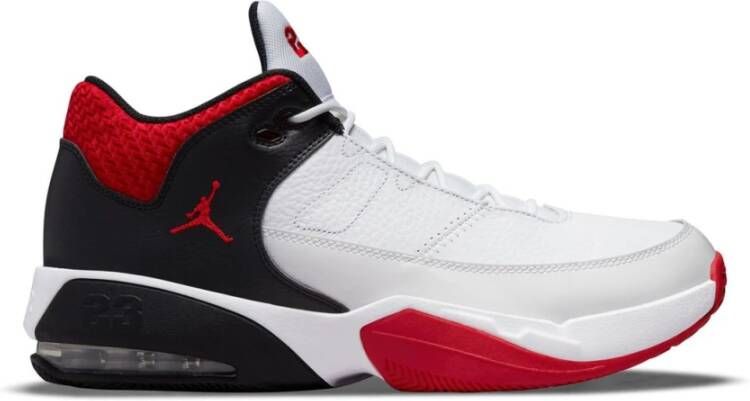 Jordan Max Aura 3 White University Red Black Schoenmaat 42 1 2 Sneakers CZ4167 160 - Foto 3