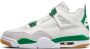 Jordan Air 4 Retro Pine Green x Nike SB White Heren - Thumbnail 1