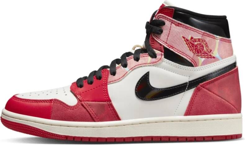 Jordan Spider-Man geïnspireerde hoge sneakers Rood Heren