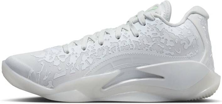 Jordan Zion Unisex Schoenen Wit Maat: 36.5 Leer Foot Locker