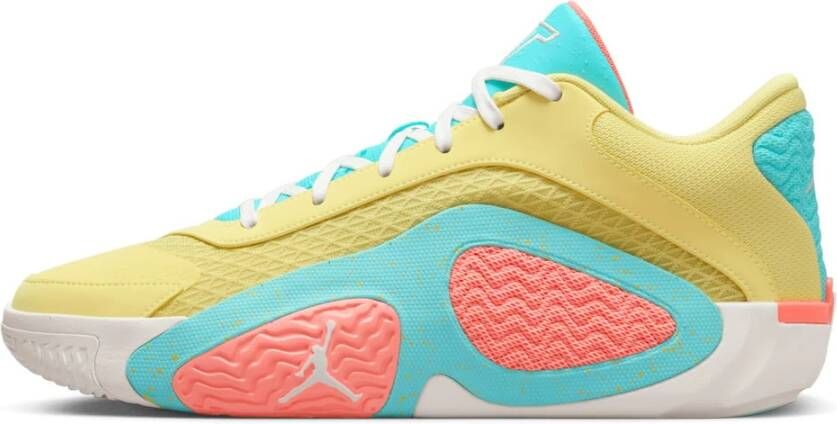 Jordan Tatum Heren Schoenen Geel Maat: 42.5 Mesh Synthetisch Foot Locker