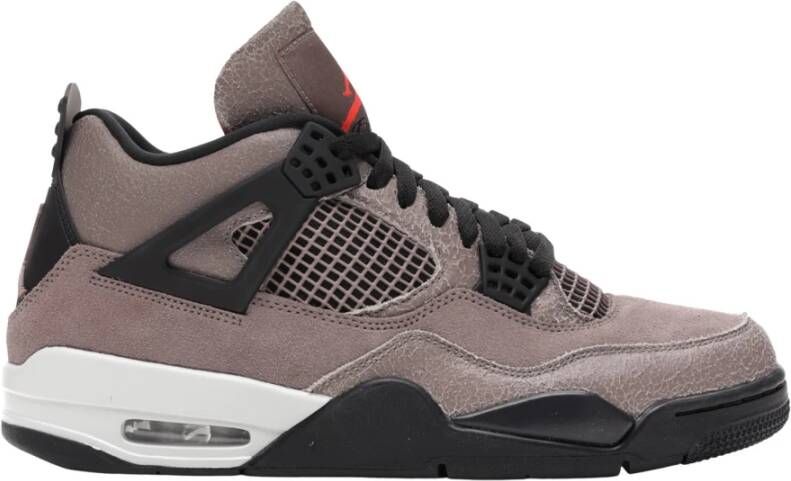 Jordan Taupe Suede Sneakers Brown Heren