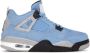 Jordan University Blue Retro 4 Grade School Maatvoering Blauw Dames - Thumbnail 1