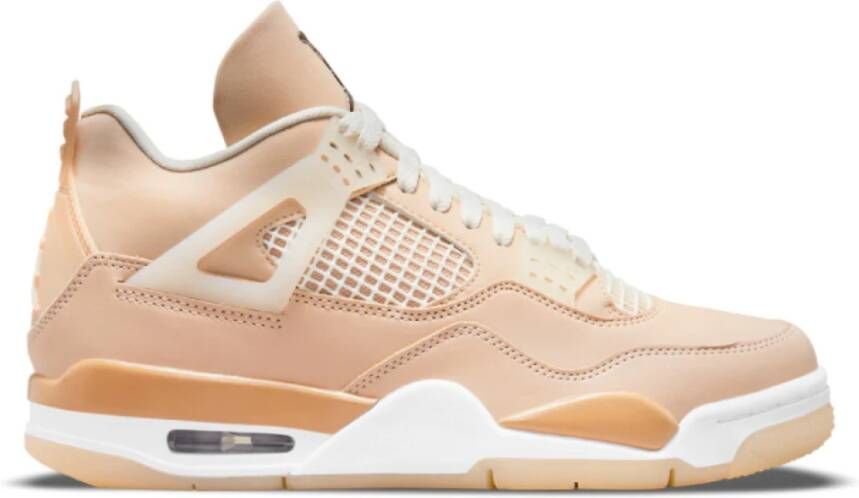 Jordan 4 Retro Dames Schoenen Brown Leer Synthetisch