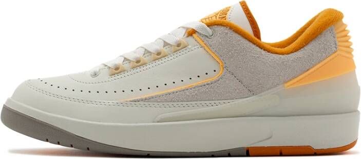 Jordan Air 2 Retro Low Sail Melon Tint-Light Curry-Cobblestone
