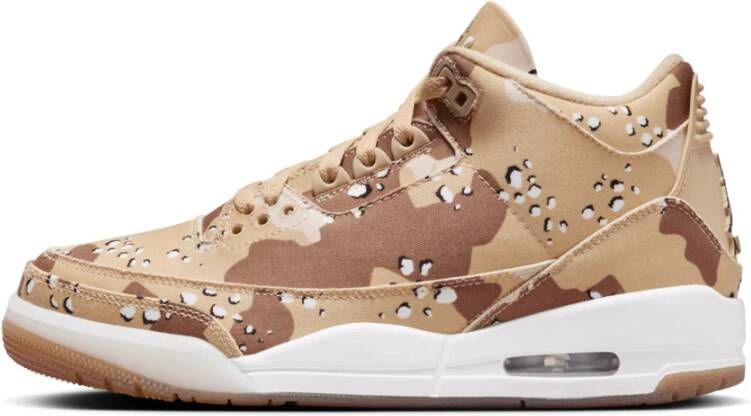 Jordan 3 Retro Dames Schoenen Bruin Maat: 36.5 Leer Foot Locker