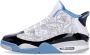Jordan Zero Hoge Schoen Wit Blauw Zwart Grijs Multicolor Heren - Thumbnail 1