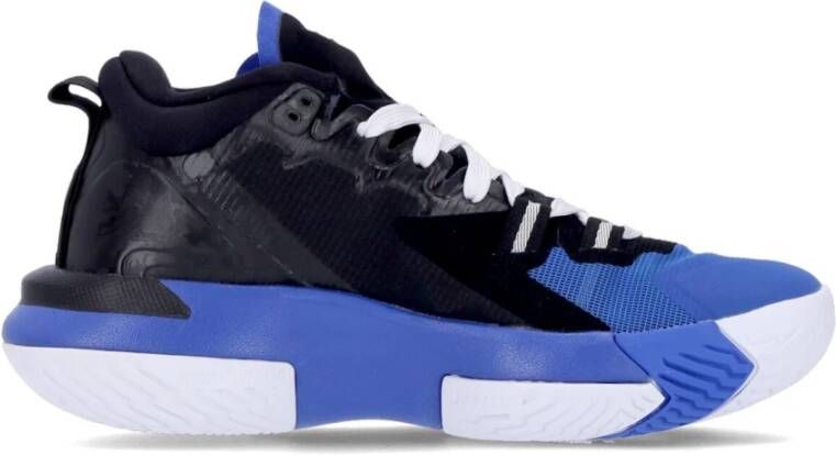 Jordan Zion 1 Black White Hyper Royal Schoenmaat 47 1 2 Basketball Performance Mid DA3130 004