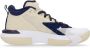 Jordan Zion 1 Fossil Midnight Navy White Metallic Gold Schoenmaat 40 1 2 Basketball Performance Mid DA3130 241 - Thumbnail 1