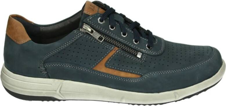 Josef Seibel Blauwe casual herenschoenen Enrico 32