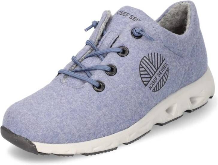 Josef Seibel Blauwe Casual Veterschoen voor Dames