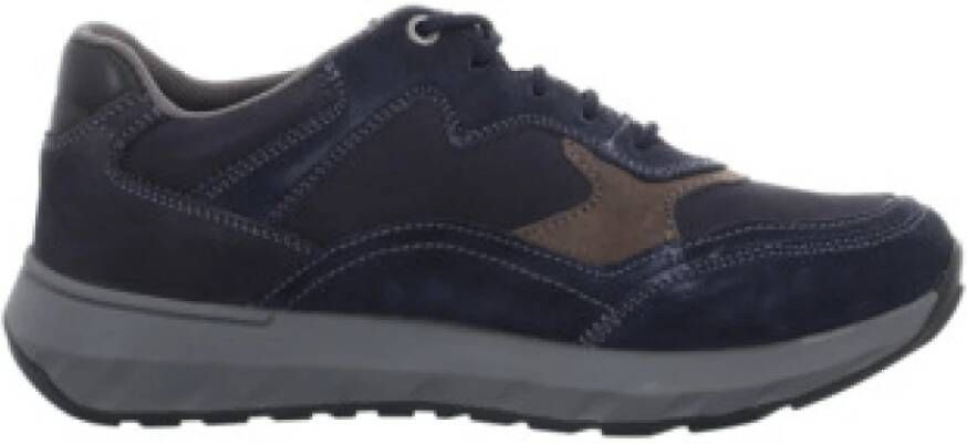 Josef Seibel Blauwe Casual Veterschoenen voor Heren