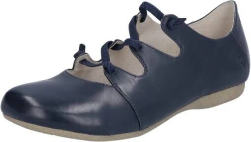 Josef Seibel Blauwe elegante slingback pumps met hak