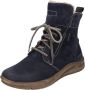 Josef Seibel CONNY~53~~~~~~~~~~~~~~~~~~~~~~ Hoge sneakersVeterlaarzenDames veterschoenenDames sneakersHalf-hoge schoenen Blauw - Thumbnail 2