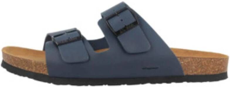 Josef Seibel Blauwe sportieve sandalen voor heren